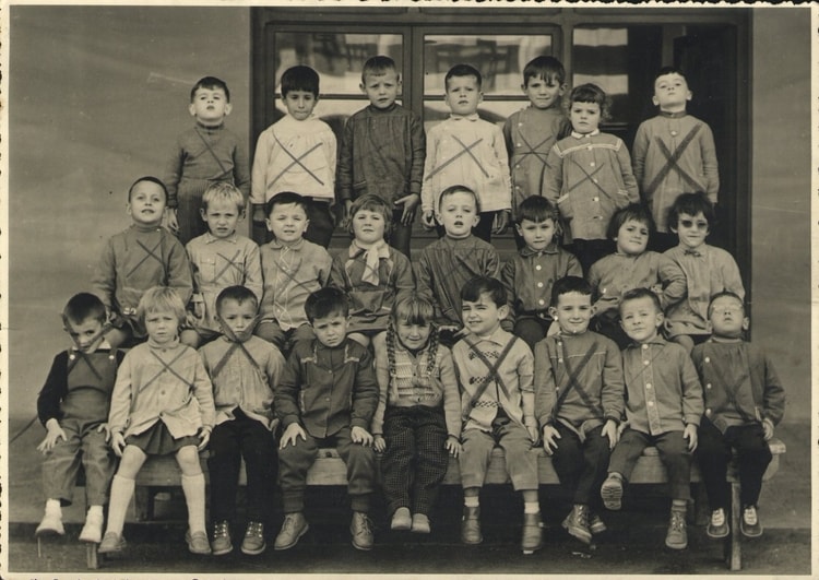 1960 - Section enfantine - Ecole claude bernard - les castors