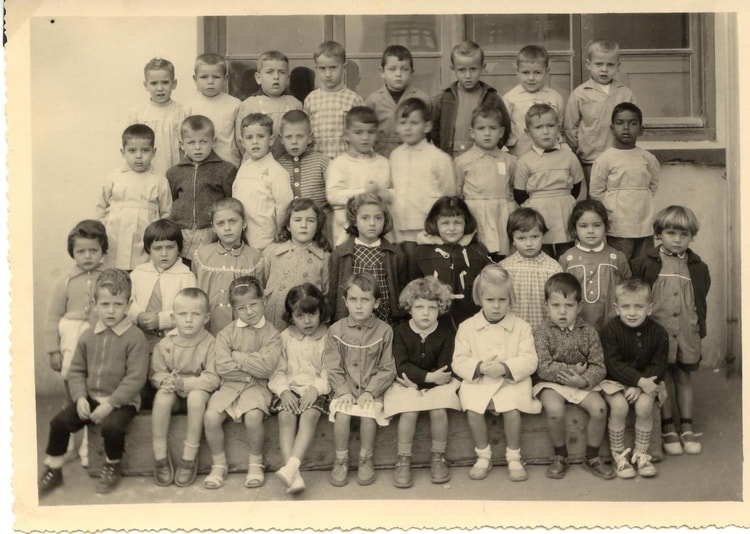 1960 - Maternelle octobre 1960 - Ecole claude bernard - les castors