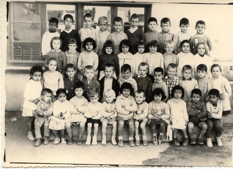 1961 - Maternelle  - Ecole claude bernard - les castors