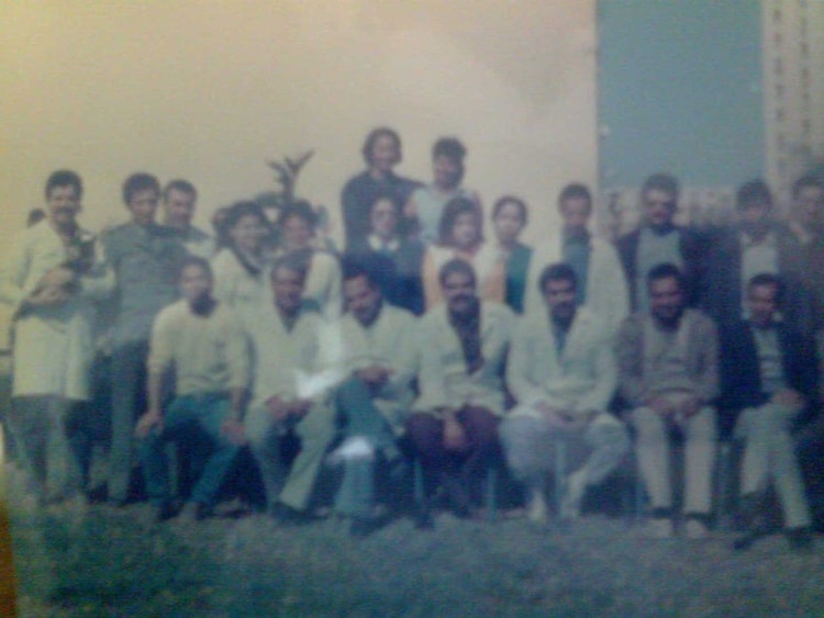 1983 - Les profs+administration - Hammou boutelellis