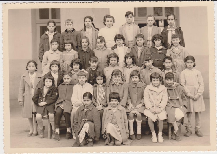 1958 - Cours moyen 1e année - Ecole magnan filles