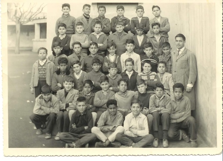 1959 - Ecole Magnan Oran CEP 1ère année - Ecole magnan filles