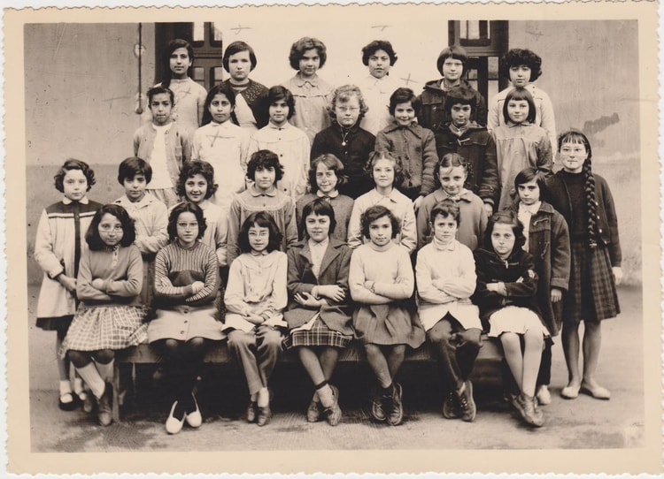 1959 - Cours moyen 2e année - Ecole magnan filles