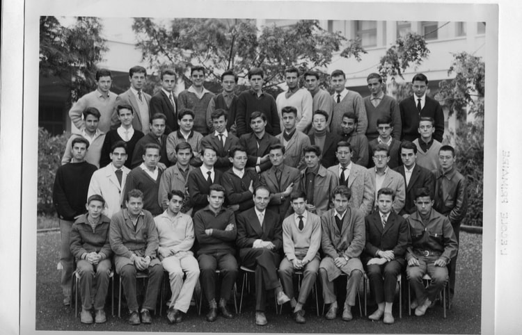 1958 - 2 eme TM - Lycee technique de garcons oran