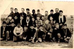 1955 - 6° avec père ANTON - Ecole saint-augustin à bouisseville
