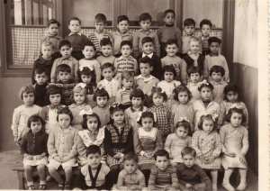 1951 - Derniere classe de Maternelle - Ecole paul doumer