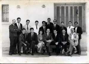1963 - Photo des instituteurs de l'école Paul Doumer Oran  - Ecole paul doumer