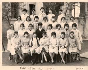 1961 - Classe de 2ndeA - Ecole normale oran
