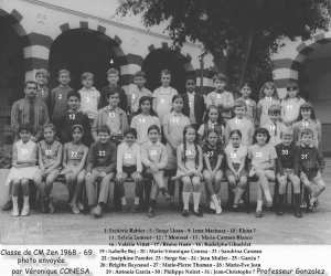1969 - CM2 - Lycee pasteur oran