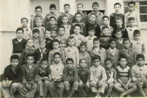 1953 - Classe des garçons - Ecole jean zé