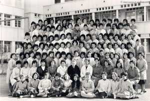 1961 - Pensionnaires filles - Lycee technique mixte av. de lattre de tassigny