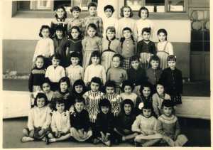 1958 - Cours préparatoire - Pres rue st eugene