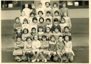 1959 - Cours élementaire 1ere année - Pres rue st eugene