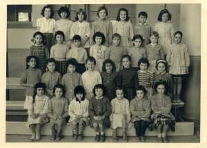 1960 - Cours élémentaire 2eme année - Pres rue st eugene
