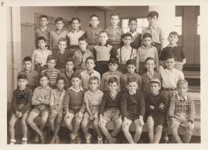 1955 - Classe de Meur DE LA CRUZ - Ecole primaire de la cite petit