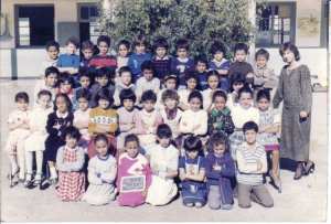 1986 - La 2eme B - Ecole 20 aout