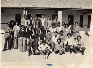 1975 - Les prof. et le personnel du CEG Ibn Badis - Ibn badis geryville