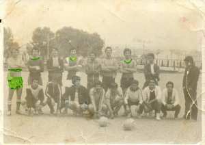 1974 - Equipe scolaire  de foot du lycée zerrouki - Said zerouki