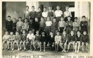 1951 - CM1 - Ecole pierre combe
