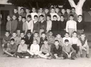 1960 - Classe de CM2 - Ecole pierre combe