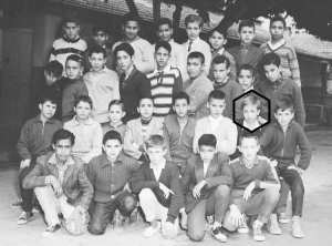 1961 - 5ème  B  CEG Victor Hugo Relizane - College victor hugo(khemisti)