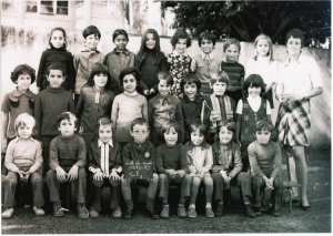 1972 - CE1 Ecole du musee  Arlette - Lycée descartes