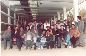 1983 - Surveillants 83/84 - Lycée amara rachid