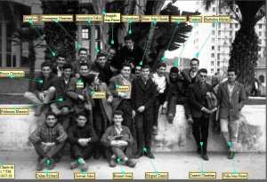 1957 - Classe de 1° TM  - Lycée technique du ruisseau