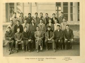 1958 - 1ère TM - Lycée technique du ruisseau