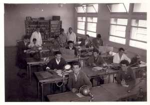 1961 - Classe de Radio - Lycée technique du ruisseau