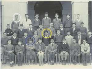 1958 - Classe de 4éme - Lycée bugeaud