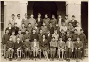1960 - Classe de 5ème M2 - Lycée bugeaud