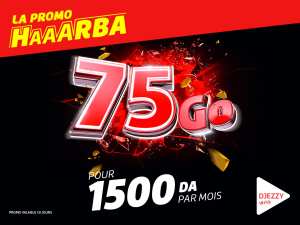 75Go Djezzy HAAARBA X3