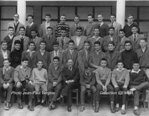 1955 - 1ère C1  année 1955-56 - Lycée gautier