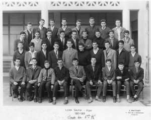 1957 - 1ère M' - Lycée gautier