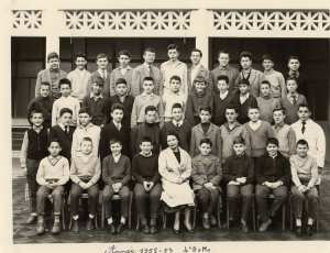 1958 - 4è B5 M1 - Lycée gautier