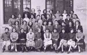 1952 - Lyée Delacroix classe de 3ième - Lycée delacroix
