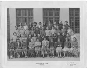 1955 - 6 M - Lycée delacroix