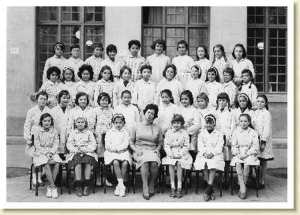 1961 - 6eme classique 2 - Lycée delacroix