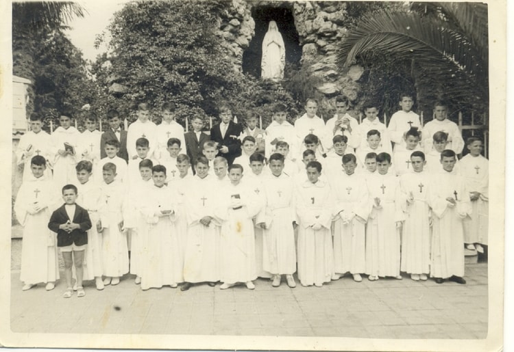 1962 - 1ère communion - Ecole saint-augustin à bouisseville