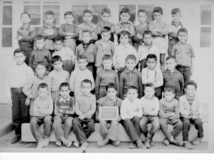 1958 - Cours prépratoire - Ecole paul doumer