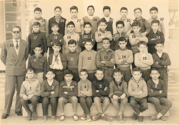 1958 - CM2 - Ecole paul doumer