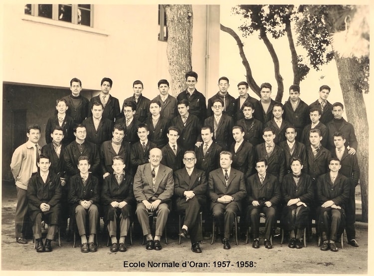 1957 - 1957-1958 / 1ère année. - Ecole normale oran