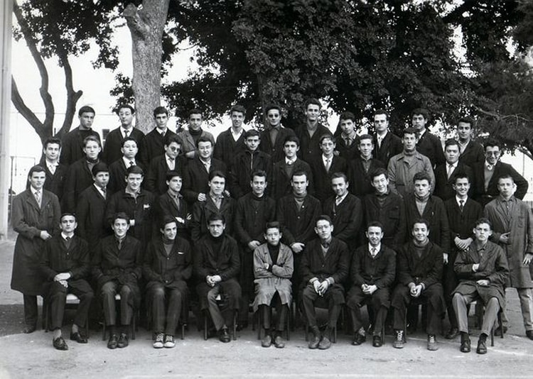 1958 - Classe de Première - Ecole normale oran