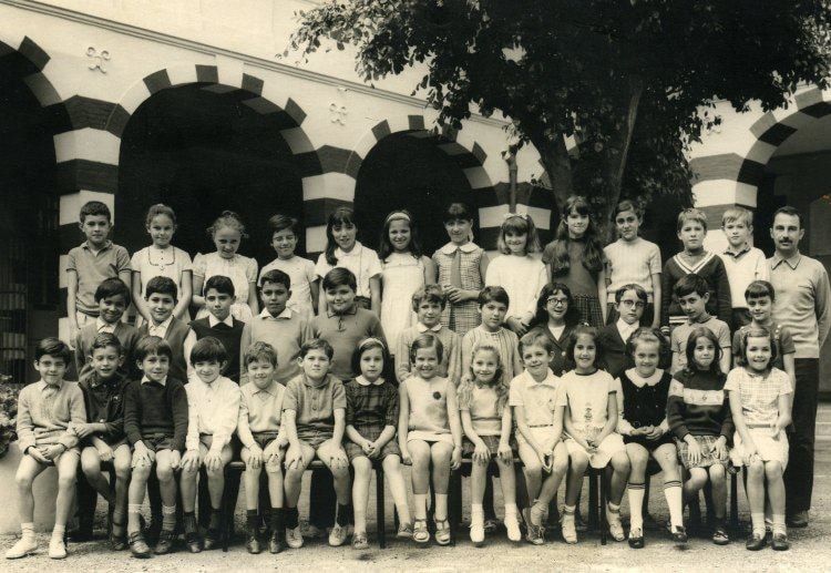 1968 - CM1 - Lycee pasteur oran