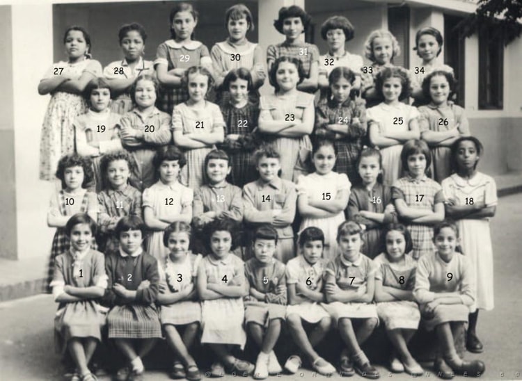 1957 - CM1 ECOLE EMERAT LA MARINE - Cours complémentaire sediman