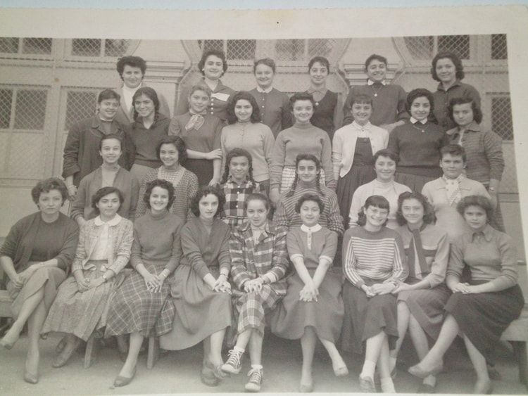 1958 - 4ème B - Cours complémentaire sediman