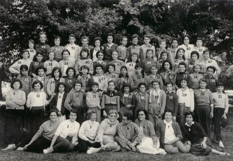 1957 - Colonie de vacances Laperouse - Ecole jean zé