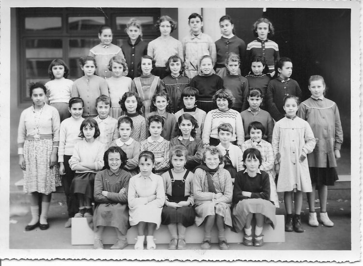 1957 - CM1 Ecole Claude Bernard à Oran. - Collège claude bernard