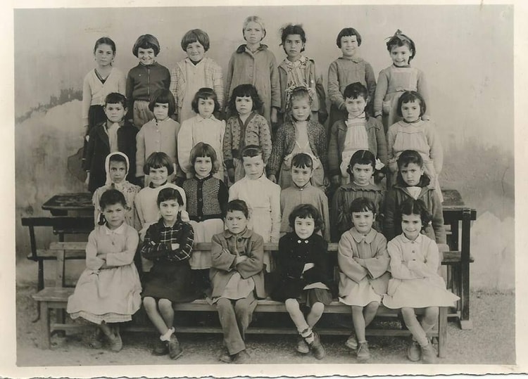 1957 - C.P. - Ecole mixte de la senia